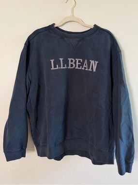 Vintage LL Bean Embroidered Crewneck Sweatshirt XL - Very Good